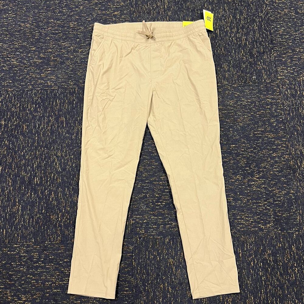 All In Motion Ripstop Pants Men’s Large Khaki Tan NWT